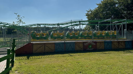 Kinderachterbahn Willi der Wurm