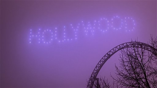 Hollywood Christmas Sky Drone Show