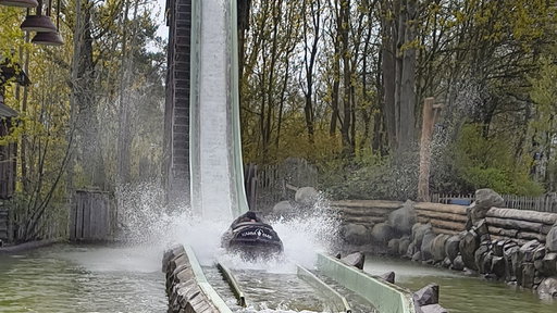 Wildwasserfahrt - Der Wasserwolf am Ilmensee
