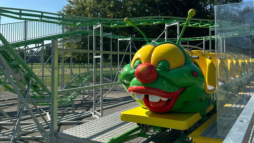 Kinderachterbahn Willi der Wurm