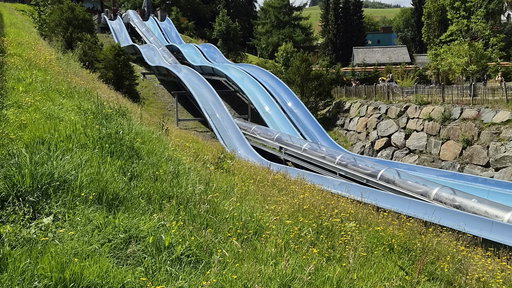 Yakaris rutschige Wasserfälle