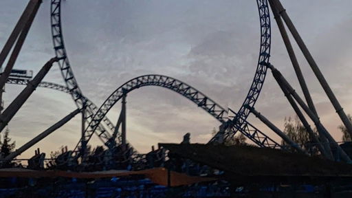 blue fire Megacoaster