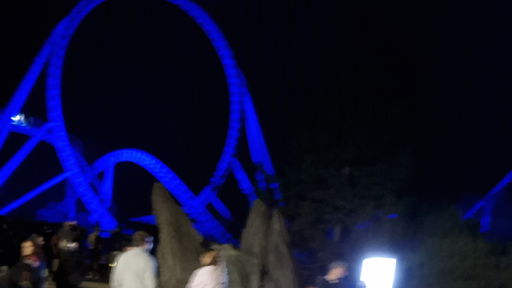 blue fire Megacoaster