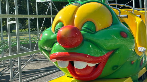 Kinderachterbahn Willi der Wurm