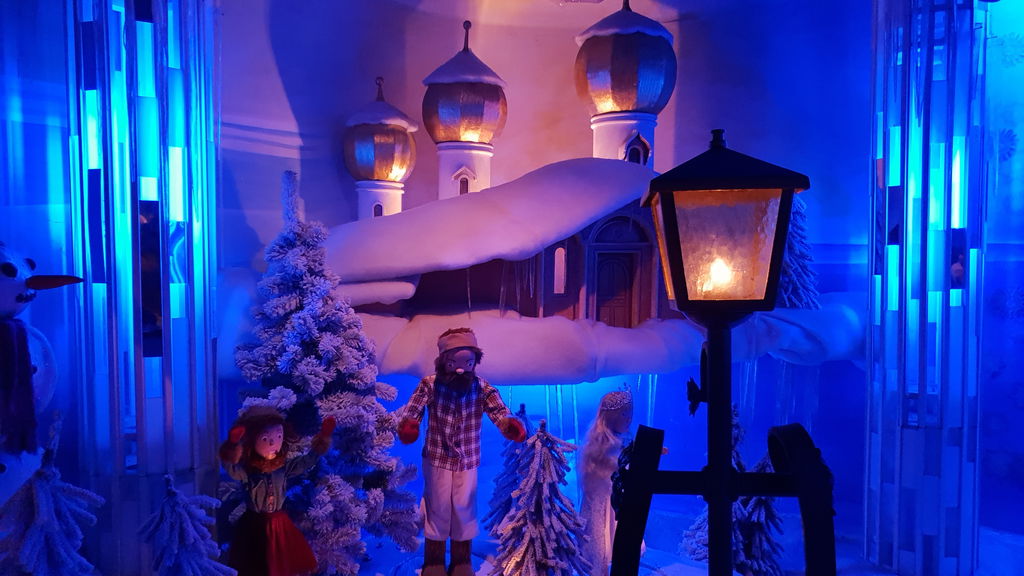 Schlittenfahrt Schneeflöckchen