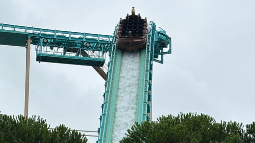 Wasserachterbahn Poseidon