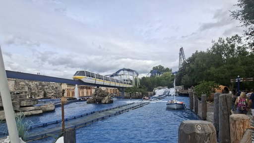 Wasserachterbahn Poseidon