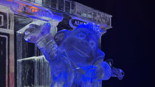 Eisskulpturen-Dome - Zeitreise ins Jahr 1975
