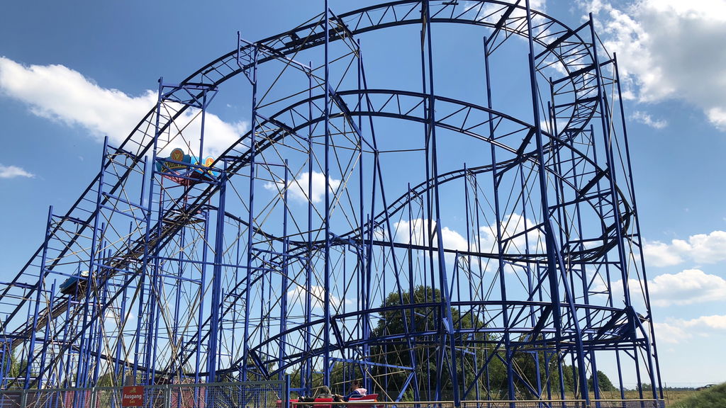 Nostalgische Achterbahn