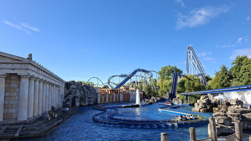 Wasserachterbahn Poseidon