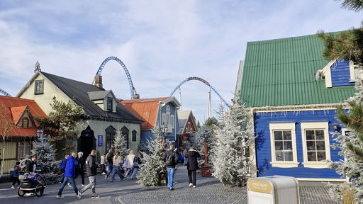 blue fire Megacoaster