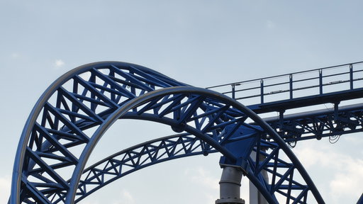 blue fire Megacoaster