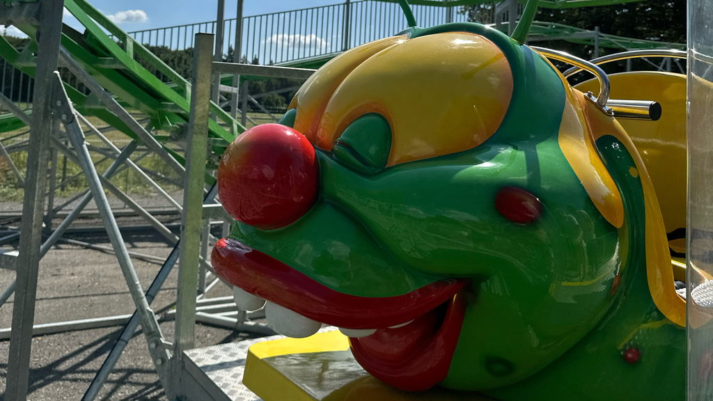 Kinderachterbahn Willi der Wurm