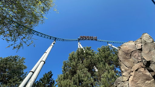 blue fire Megacoaster