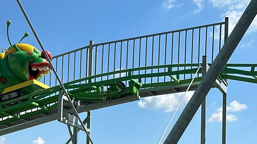 Kinderachterbahn Willi der Wurm