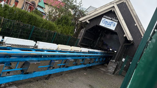 blue fire Megacoaster