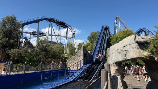 Wasserachterbahn Poseidon