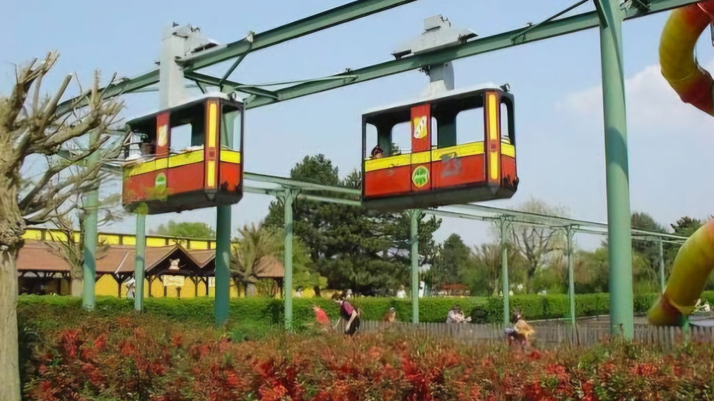 Schienen-Schwebebahn