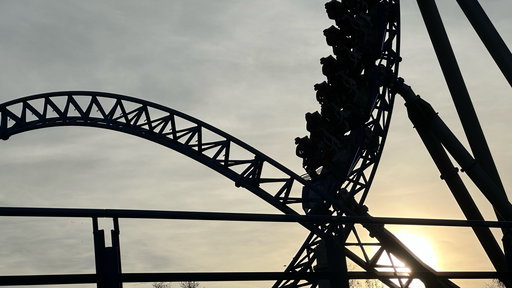 blue fire Megacoaster