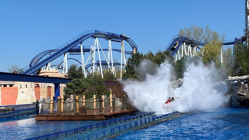 Wasserachterbahn Poseidon