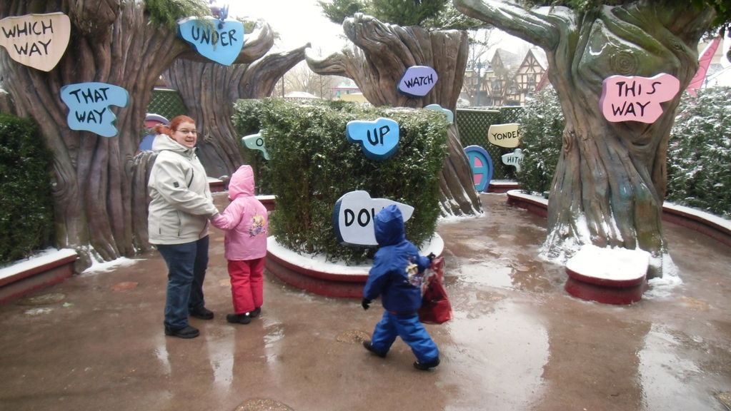 Alice's Curious Labyrinth