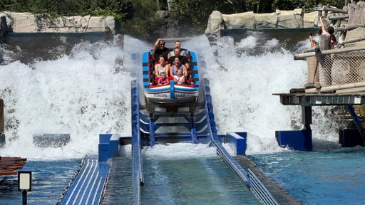 Wasserachterbahn Poseidon