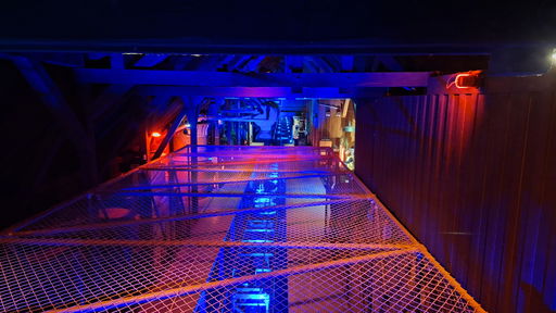 blue fire Megacoaster