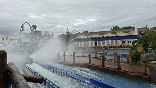 Wasserachterbahn Poseidon