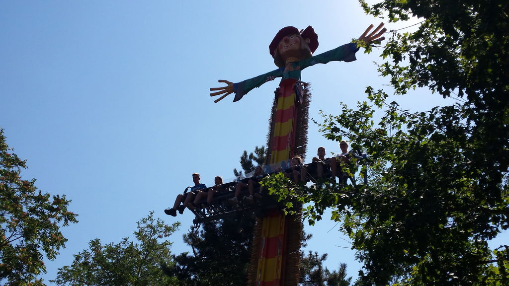 Verrückte Vogelscheuche