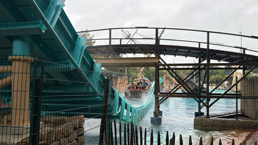 Wasserachterbahn Poseidon