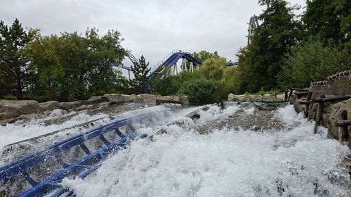 Wasserachterbahn Poseidon