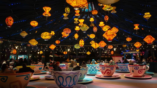 Mad Hatter's Tea Cups