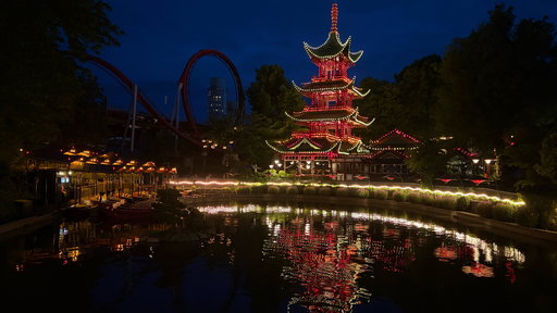 Tivoli Gardens Kopenhagen