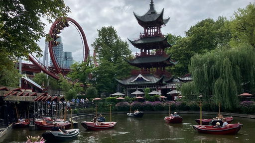 Tivoli Gardens Kopenhagen