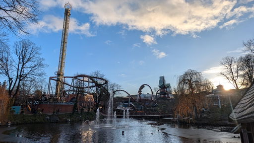 Tivoli Gardens Kopenhagen